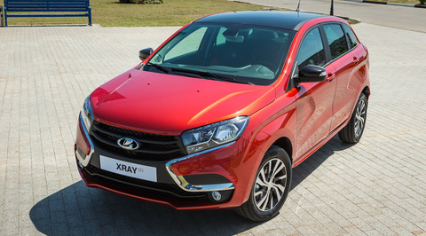 ������� ���� ������ ������� Lada Xray � 
