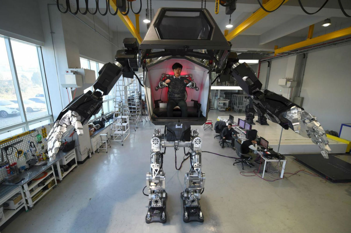 Из фантастики в реальность: стали известны интригующие подробности о корейском роботе-гиганте