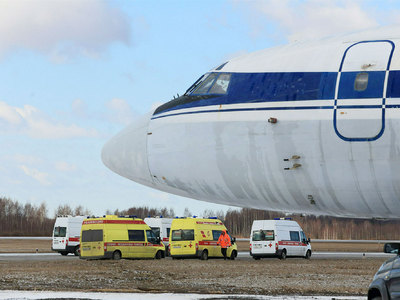 В самолете, летевшем из Грозного в Москву, умер ребенок