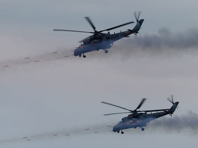 Российским ударным вертолетам вернут авиабомбы