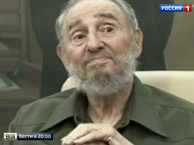 Глаза Фиделя Кастро горят и в 90