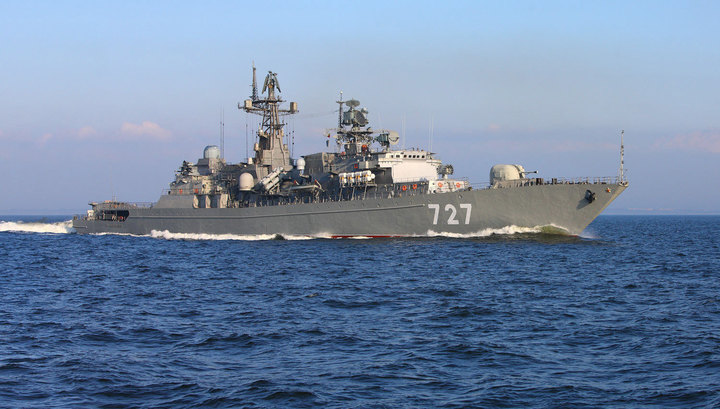 Российские боевые корабли направились в Индийский океан