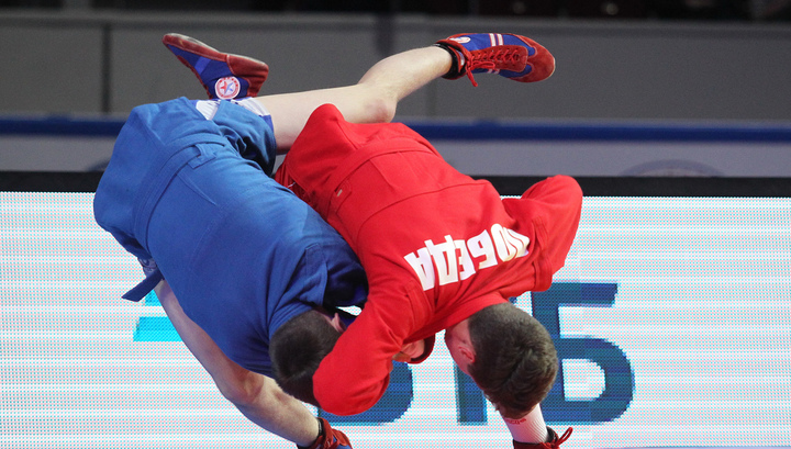 Российская команда по самбо завоевала три золотых медали на чемпионате Европы