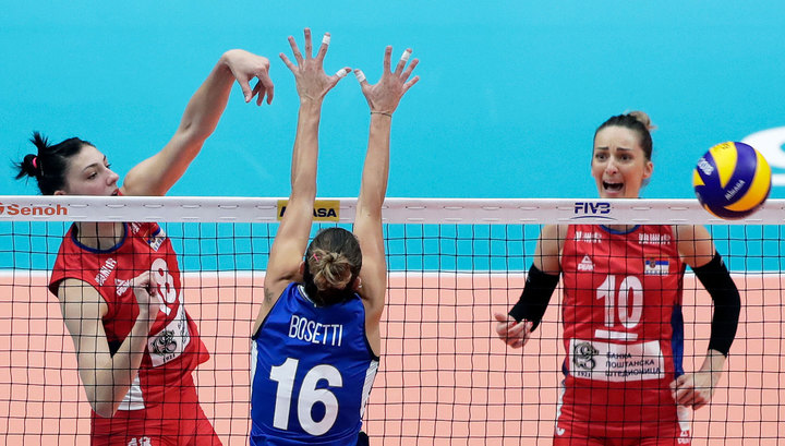 Сербские волейболистки выиграли чемпионат мира