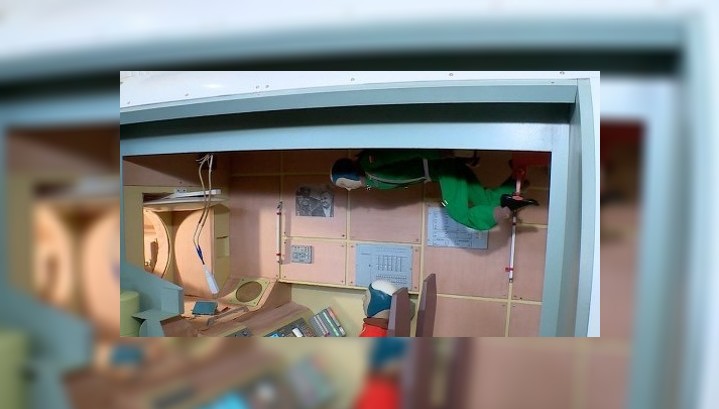 В Музее космонавтики Калуги оживили макет корабля "Салют-6"
