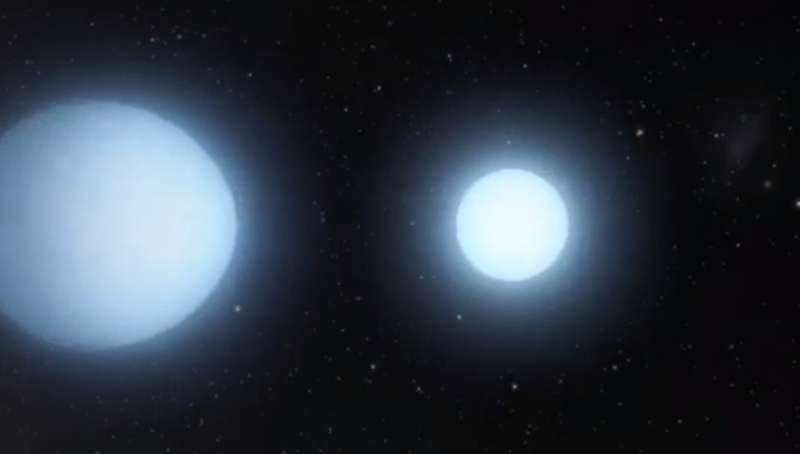 Найдена пара мёртвых звёзд, которая уместилась бы в планету