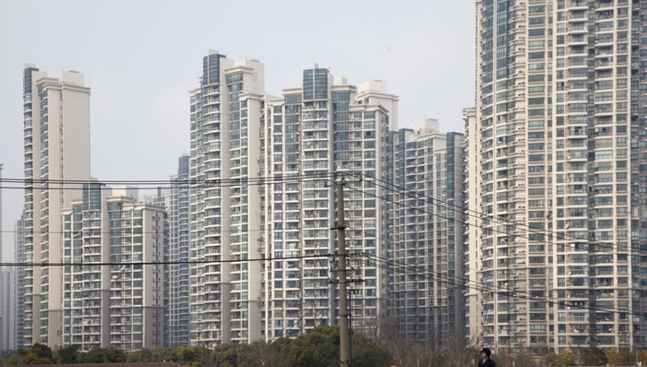 Продажи недвижимости в крупных городах Китая упали во время 