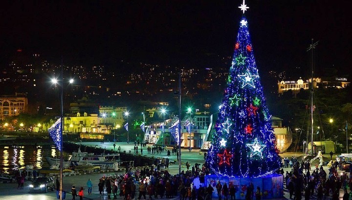 Ялта вошла в пятерку городов, где россияне хотят встретить Новый год