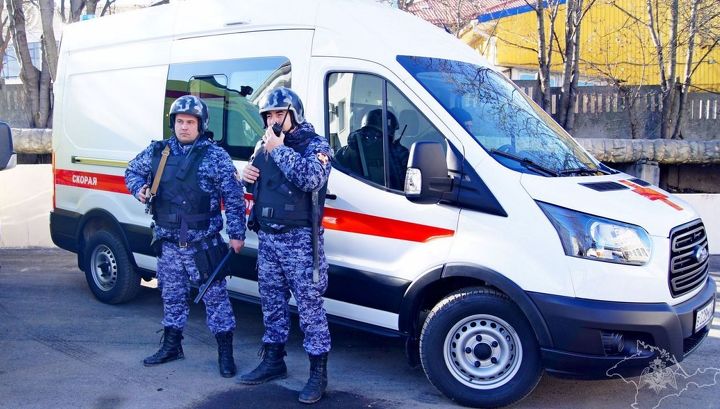 Бригадам скорой помощи Крыма обеспечат охрану