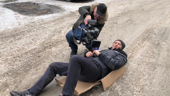В Красноярске задержали водителя, сбившего журналиста "России"