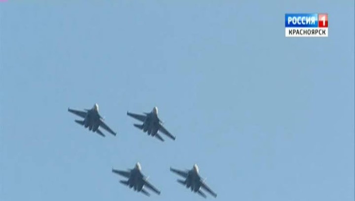 Над Красноярском в День Победы пролетят военные самолеты