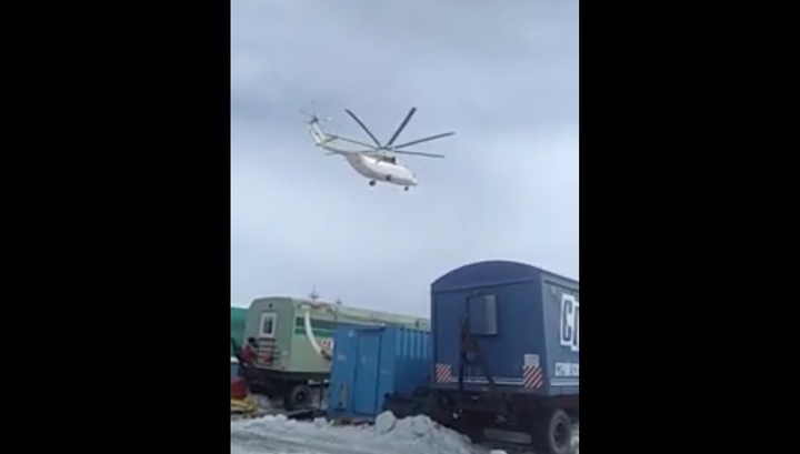 Появилось видео захода на посадку Ми-26, на борту которого пострадали шесть человек