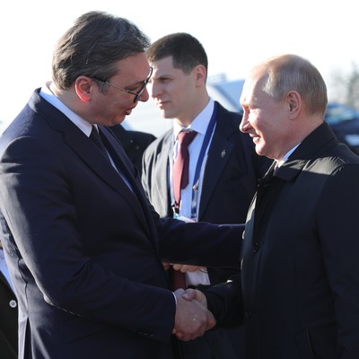 Путин и Вучич обсудили двусторонние отношения и региональные вопросы Путин и Вучич обсудили двусторонние отношения и региональные вопросы