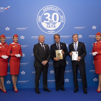 Аэрофлот отмечает 30-летие со дня вступления в IATA Аэрофлот отмечает 30-летие со дня вступления в IATA