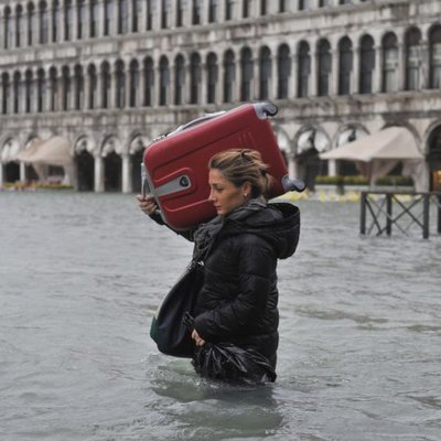 Венеция почти вся ушла под воду Венеция почти вся ушла под воду