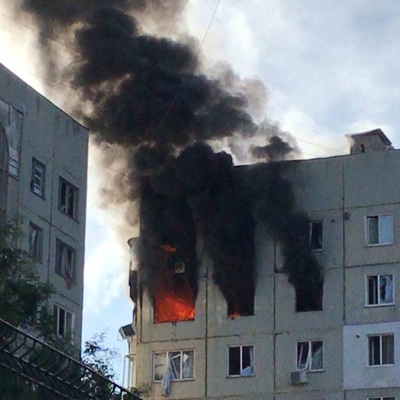 В результате пожара в подмосковных Химках погиб один человек В результате пожара в подмосковных Химках погиб один человек
