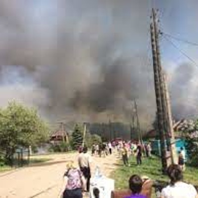 Пожар в Ульяновской области локализован Пожар в Ульяновской области локализован