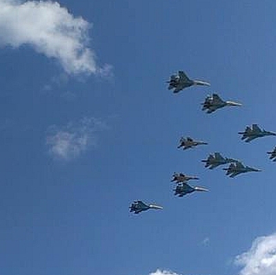 Воздушная часть парада Победы пройдет в 37 городах России и Сирии Воздушная часть парада Победы пройдет в 37 городах России и Сирии