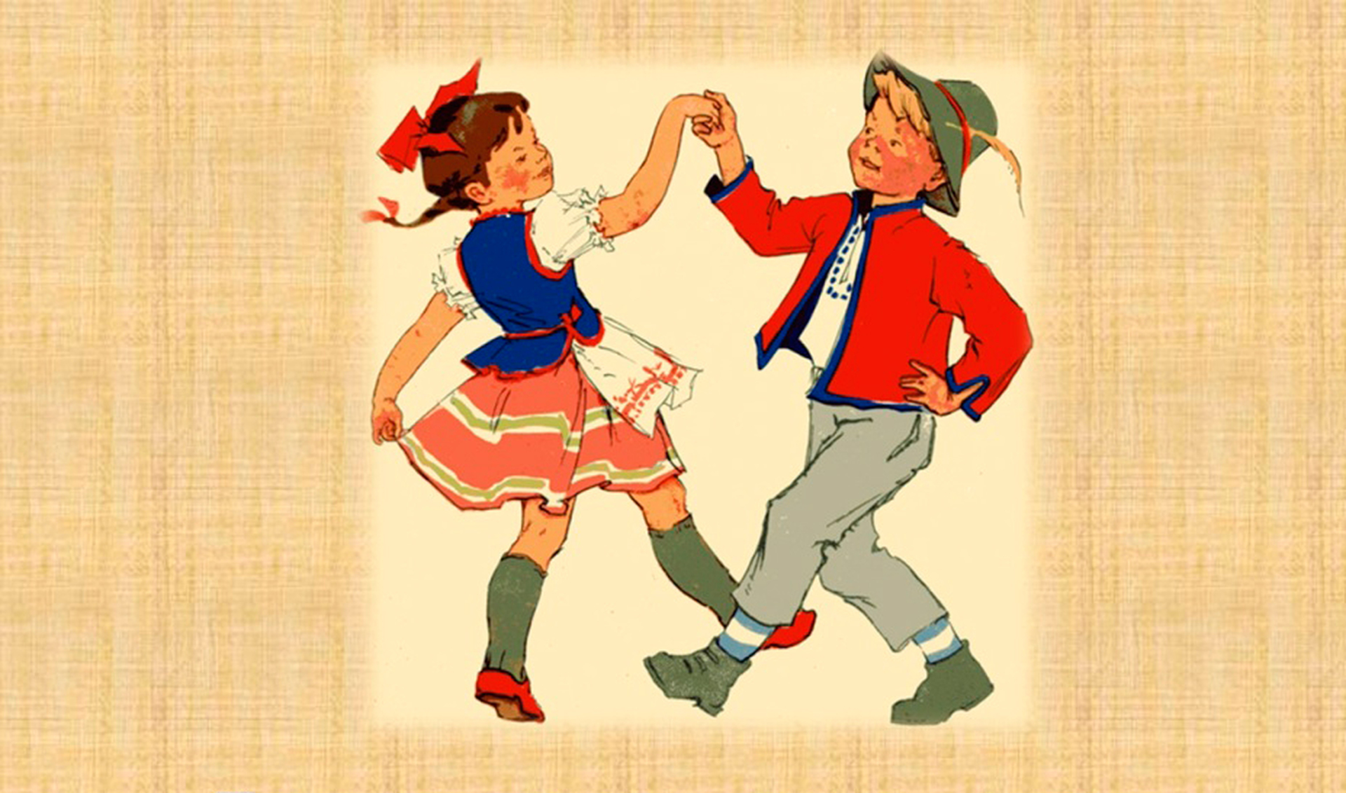 Танец полька для детей