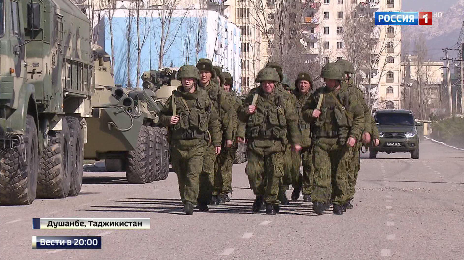 Таджикистан 201 Военная база Душанбе Путин