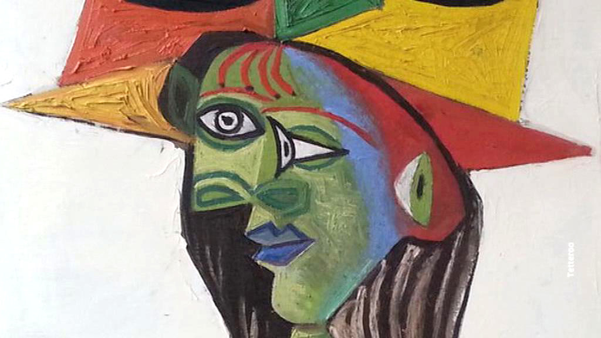 Пикассо бюст женщины картина