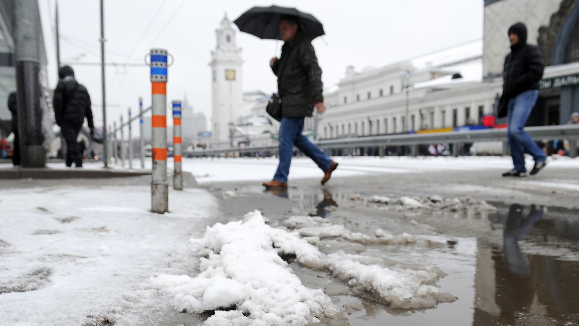 москва слякоть