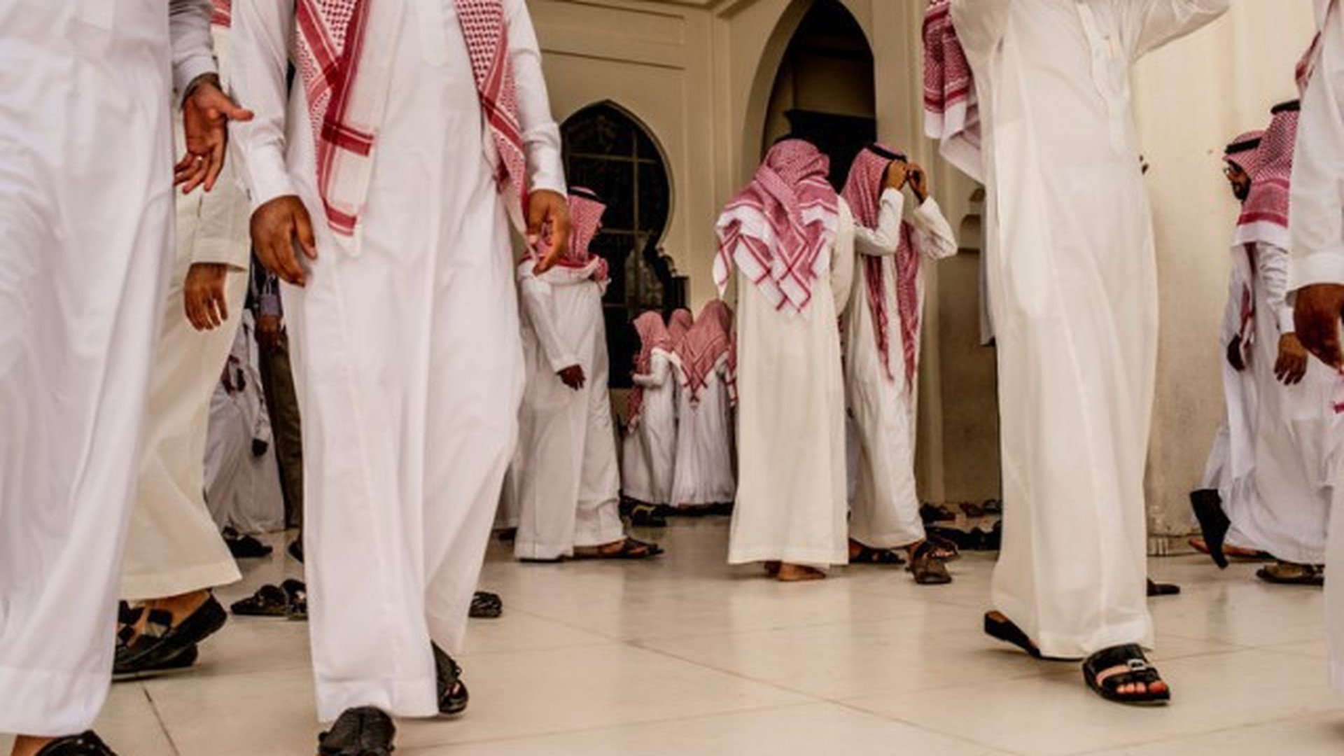 Мужское платье в Сауди