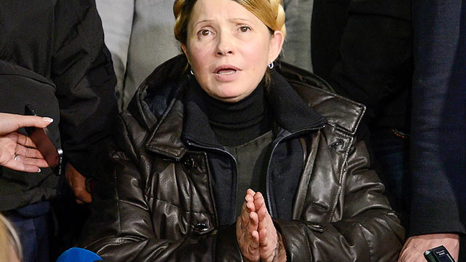 Юлия Владимировна Тимошенко на Майдане
