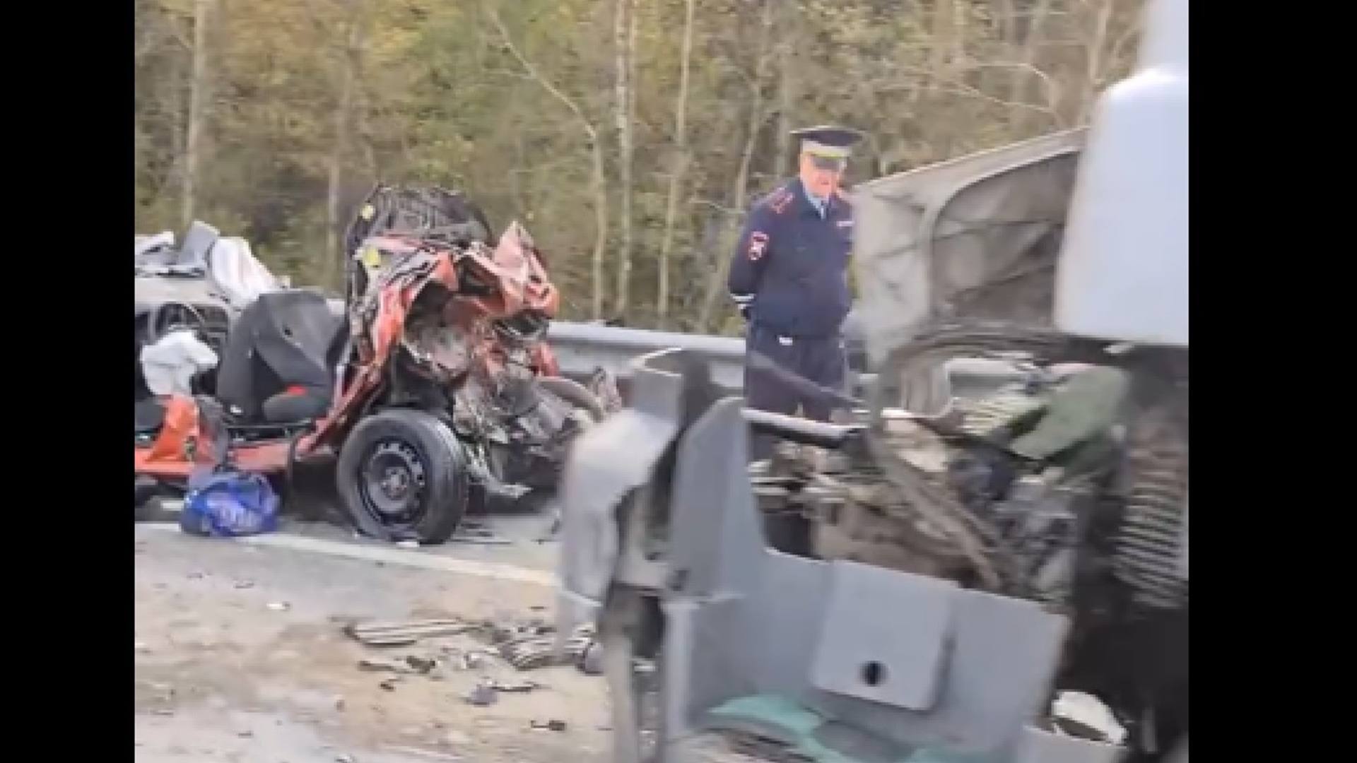 Новорязанское шоссе страшные аварии