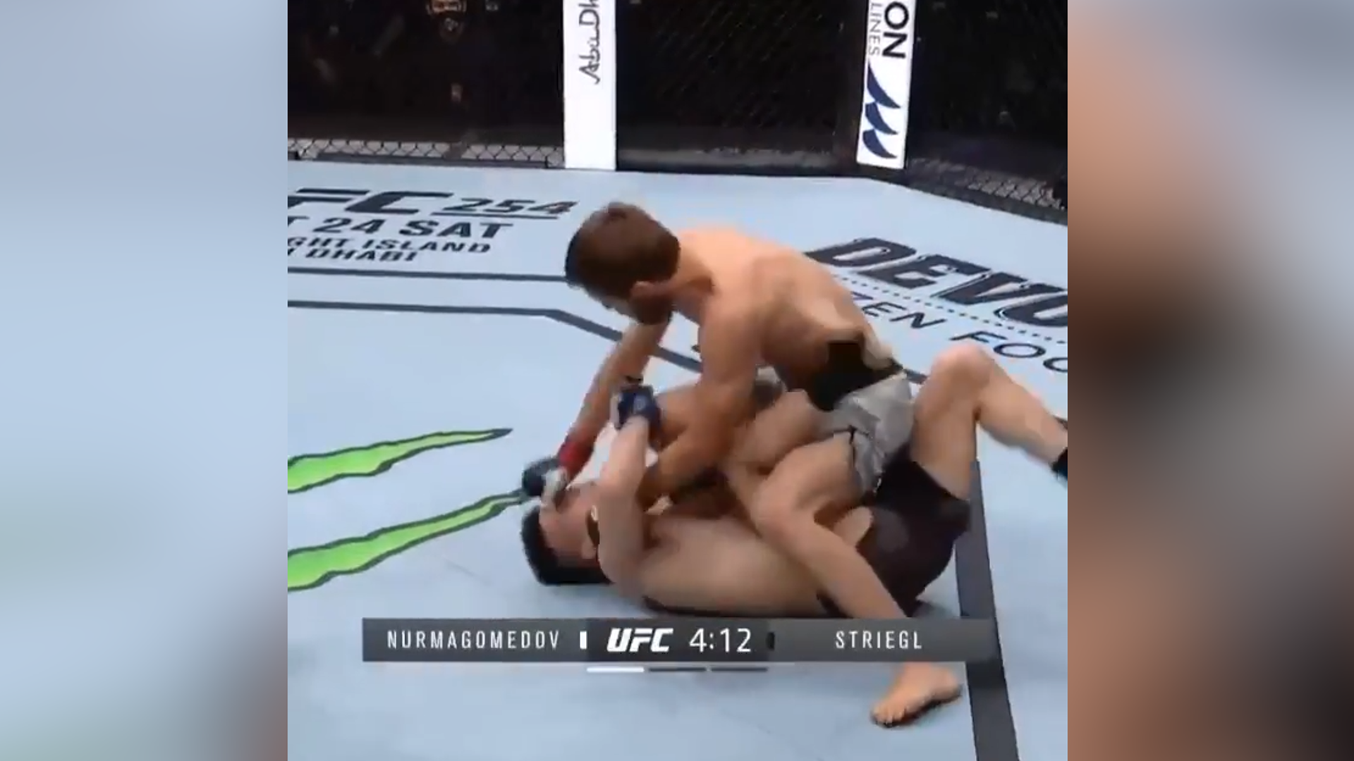 Саид Нурмагомедов выиграл бой в UFC за 51 секунду.
