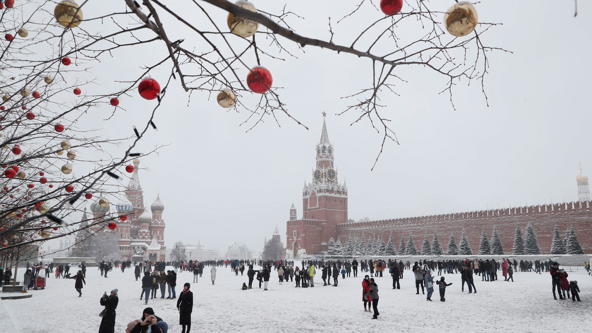 москва мороз