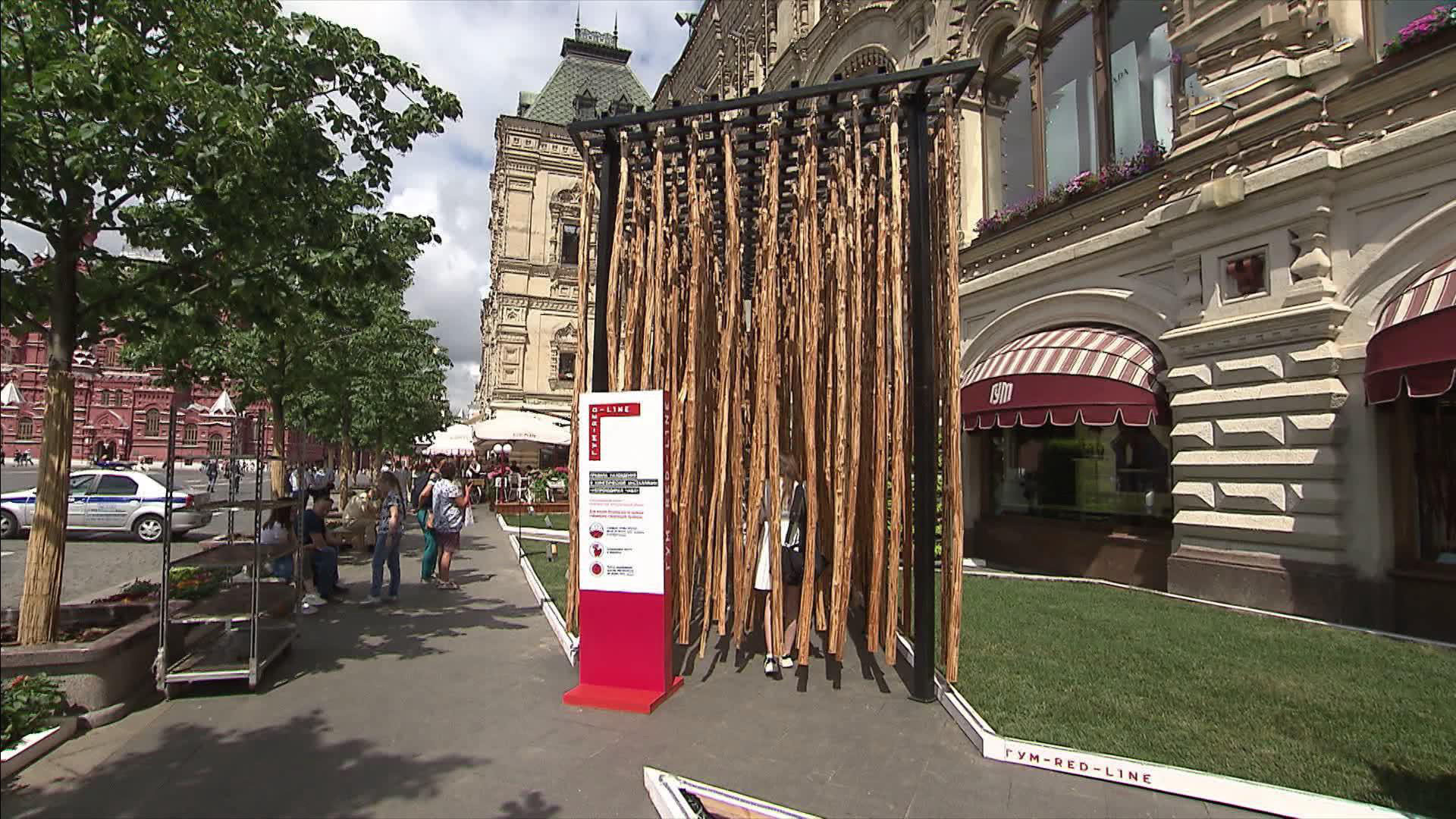 ГУМ скульптуры в Москве