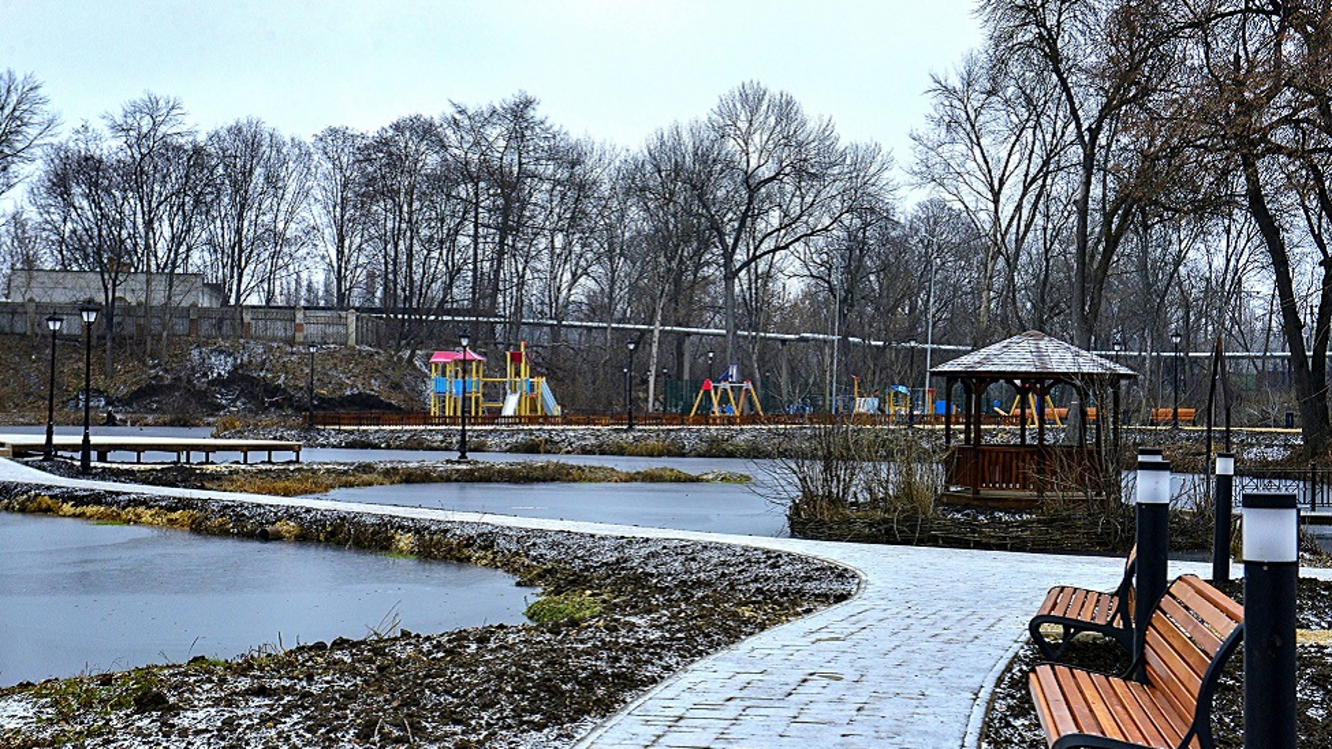 Петровский парк Елец раньше
