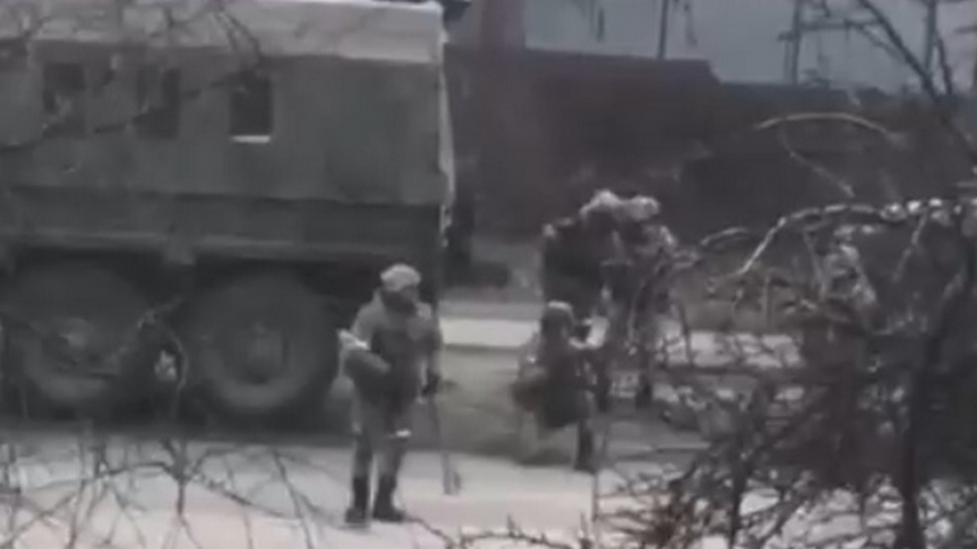 Российские военные в Гостомеле