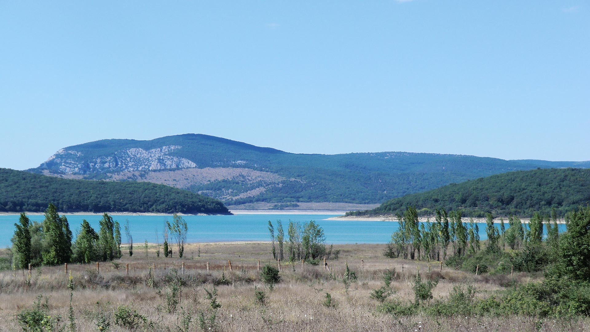 Кутузовское водохранилище Крым