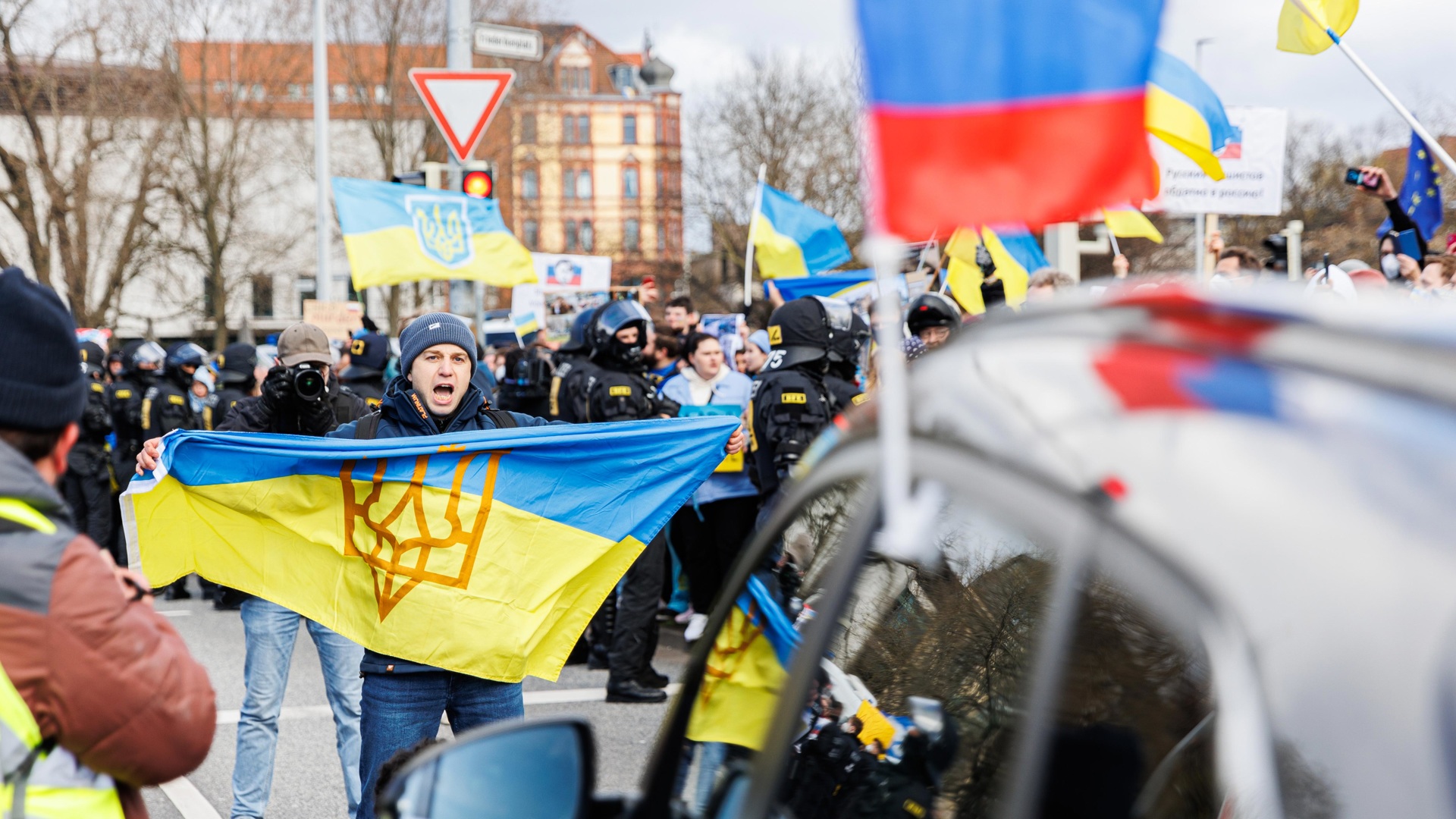 Пророссийские демонстрации в Германии