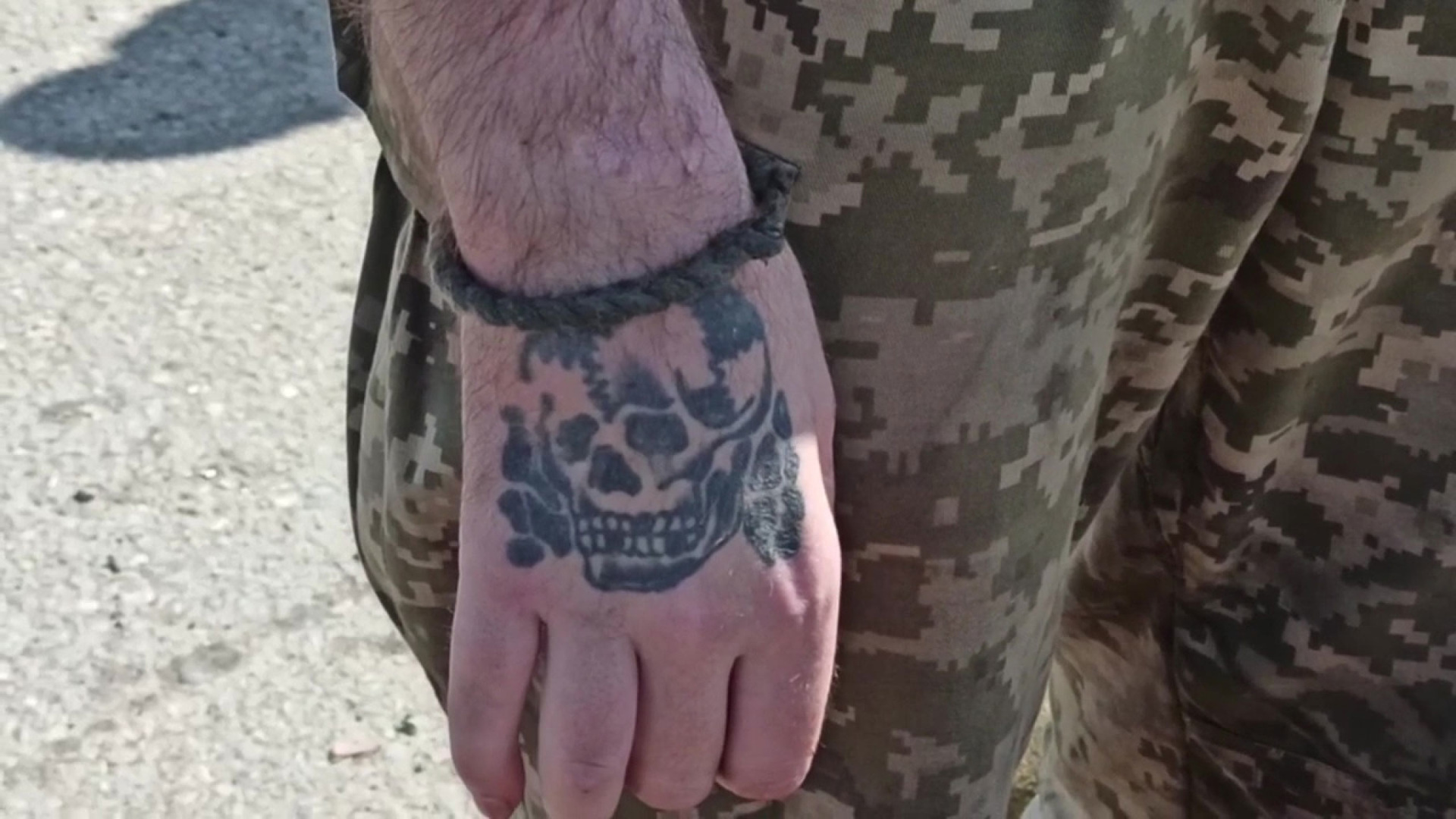Нацистские Татуировки пленных Азовцев