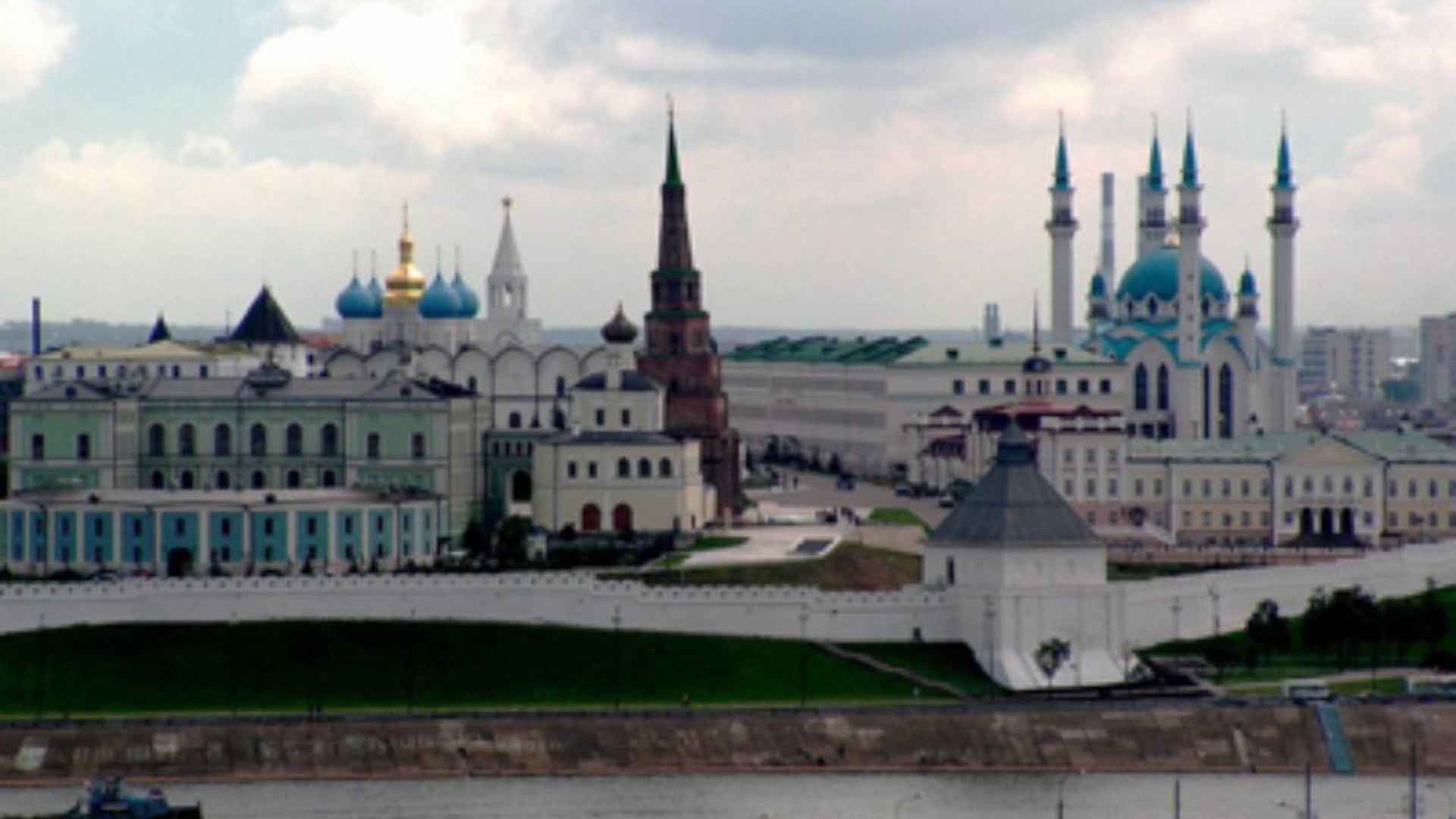 Музей заповедник Казанский Кремль вид сверху