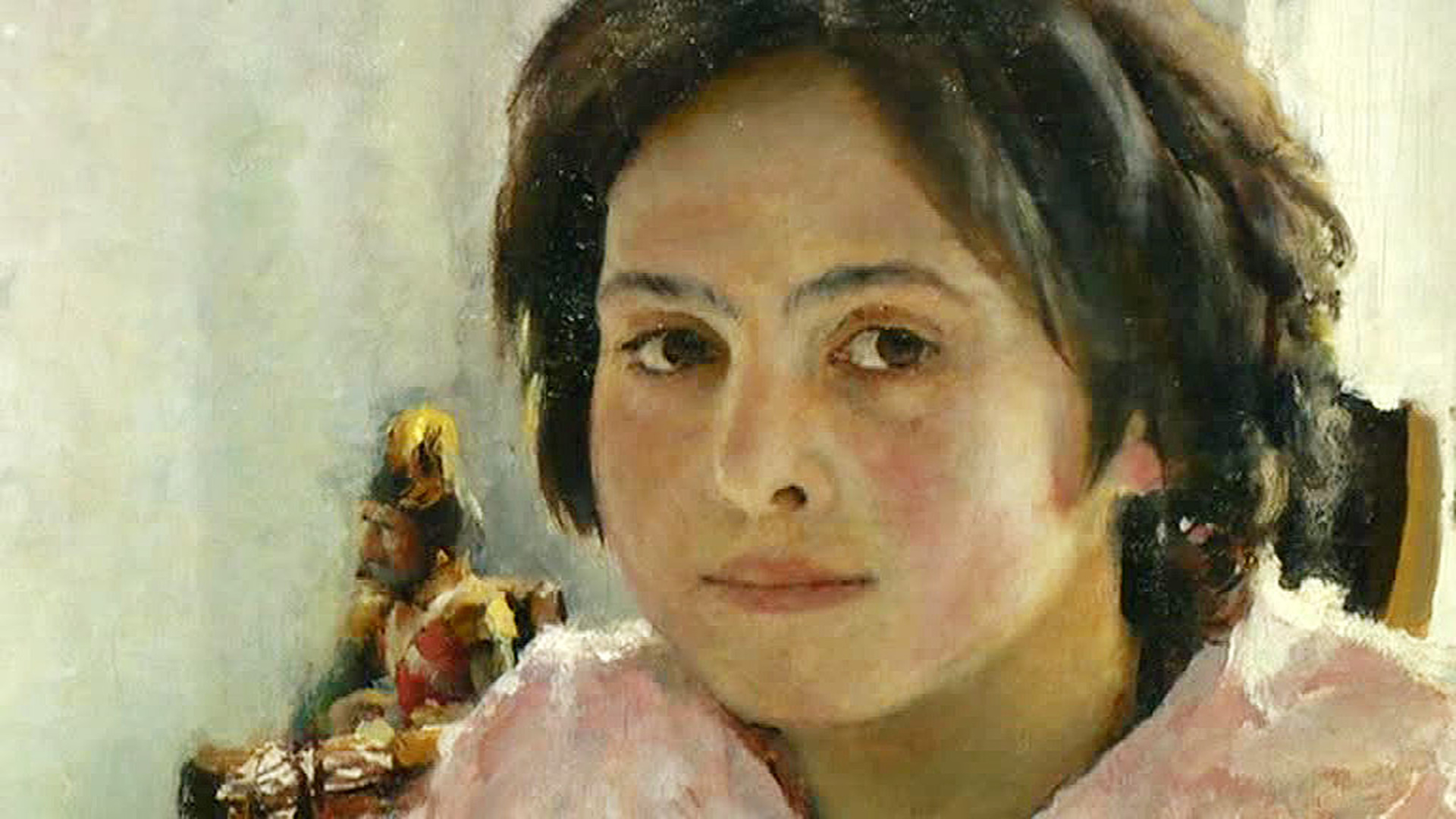 Валентин Александрович Серов девочка с персиками