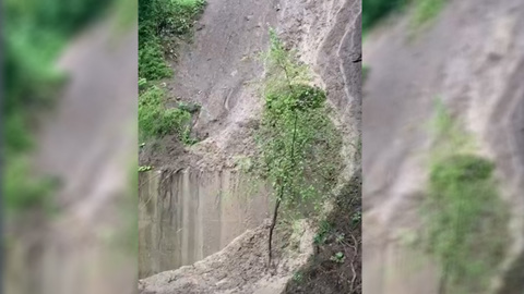 Вести. Ливни спровоцировали повторный сход оползня в Сочи