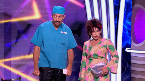 Веселья час. Елена Воробей и Николай Алипа. "В кабинете пластического хирурга"