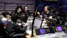 Александр Пушной и участники проекта "Золото нации" на "Маяке"