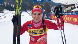 Наталья Непряева упрочила лидерство на "Тур де Ски"