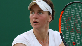 Людмила Самсонова зачехлила ракетку на турнире в США