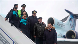 Ту-154 выполнил последний пассажирский рейс в России