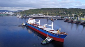 Мурманский морской торговый порт за июль обработал более 180 тысяч тонн щебня