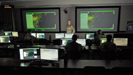 Представители одиннадцати боевых команд США участвуют в третьей серии GIDE в штаб-квартире Северного командования США, 13 июля 2021 года.