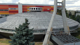 В Москве сносят бывший музей АЗЛК в виде летающей тарелки