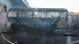13 военнослужащих погибли при подрыве автобуса в Дамаске