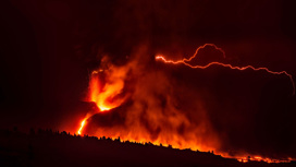 Спустя 3 месяца вулкан на острове Пальма перестал извергаться